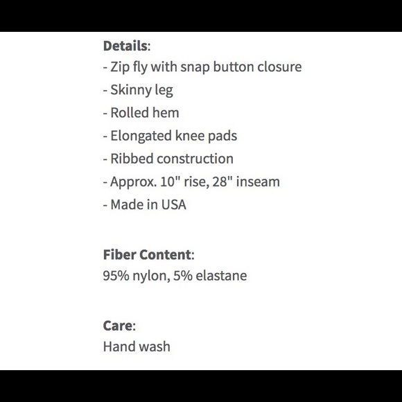 American Apparel Rare Yellow / Corn Riding Pant XS - Picture 4 of 9